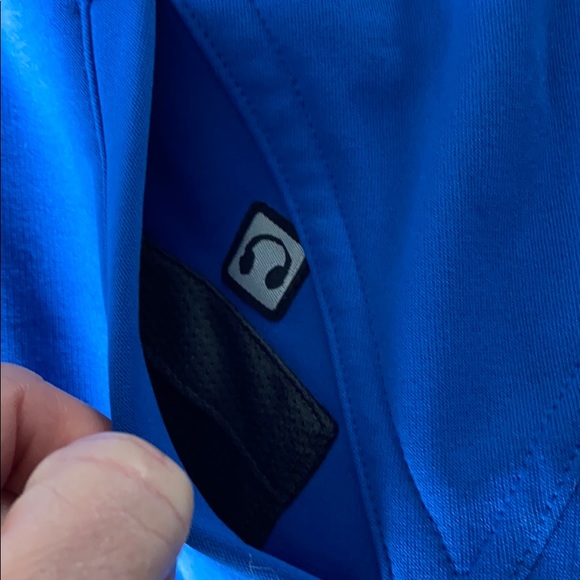 Nike Full Zip Warm Fleece Hooded Jacket in Blue - Picture 2 of 6